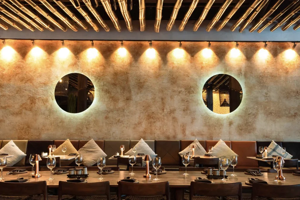 The dining room at Billy Ho, Canggu